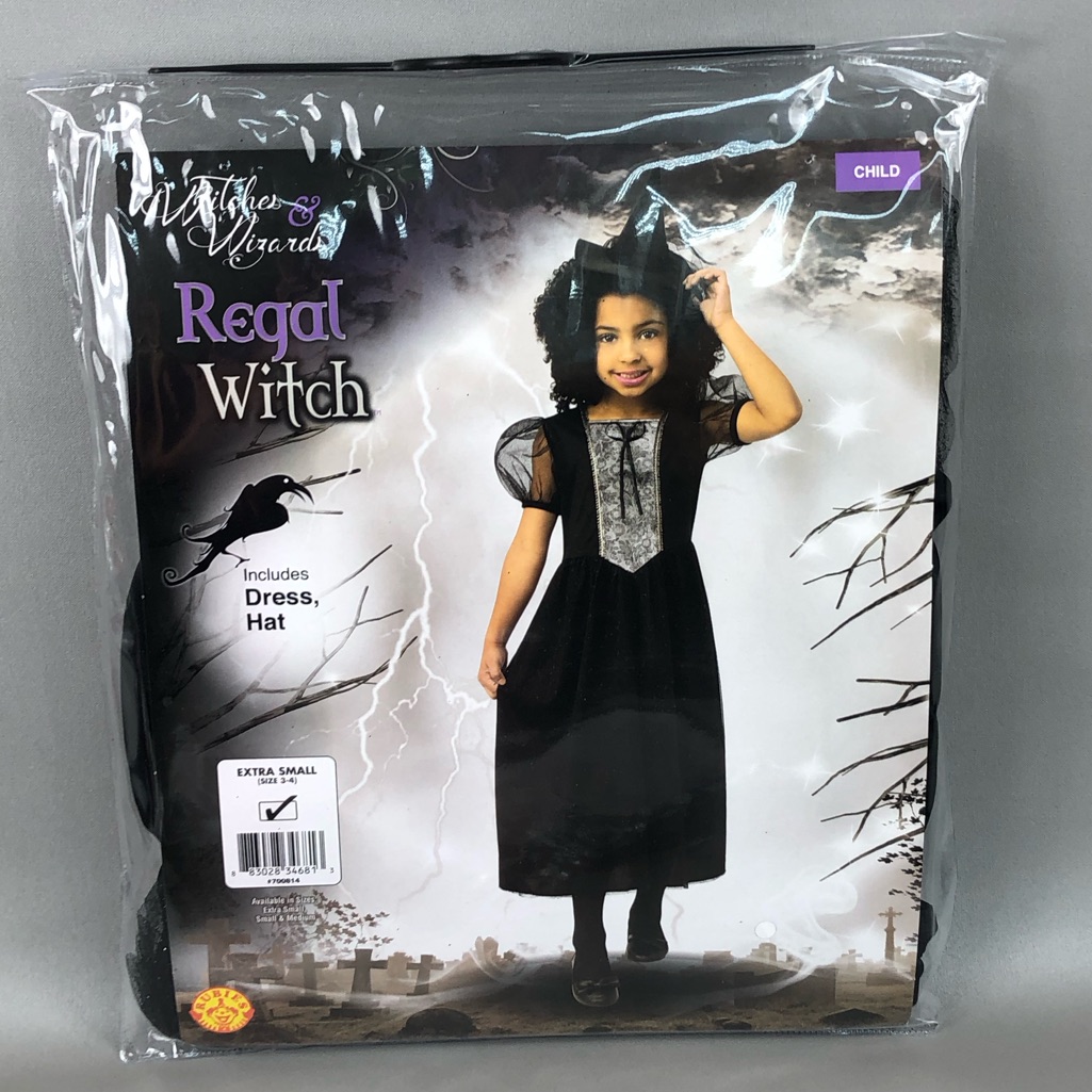 Rubies Child Witches Wizard Regal Witch Halloween Costumes